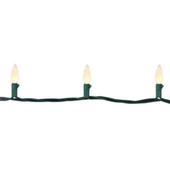 Northlight 200-Count Warm White LED Faceted C6 Christmas Lights, 66.25 Ft Green Wire -Festival GUEST 00e31128 420a 4847 af53 251539697c6e