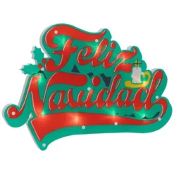 Northlight 18" Lighted 'Feliz Navidad' Christmas Window Silhouette -Festival GUEST 00f65e59 3aa3 4a7b 8789 96c934111d3e