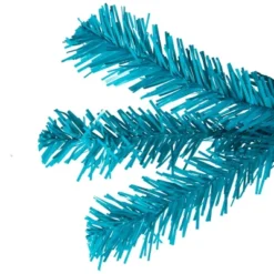 Northlight Pre-Lit Medium Pine Artificial Christmas Tree - 6' - Turquoise - Clear Lights -Festival GUEST 015d5b8c 123e 4f75 bba1 655b6466ffaf