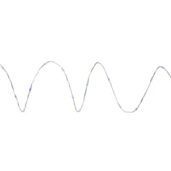 Northlight 50-Count Blue LED Micro Fairy Christmas Lights - 16ft, Copper Wire -Festival GUEST 02b1ee63 a2f4 4445 969d 51fab0f6a8e1