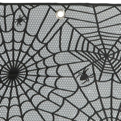 Northlight Spider Webs And Bats Halloween Valance Decoration - 5.25' 7 Northlight Spider Webs And Bats Halloween Valance Decoration - 5.25' - Image 5
