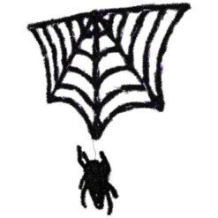 Northlight Lighted Spider And Web Halloween Decoration - 36" - Black - Purple LED Lights -Festival GUEST 097a803c 6714 4864 a5a2 d4f0c40a7b67