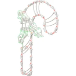 Northlight LED Lighted Candy Cane Christmas Window Silhouette - 18" - Red And Green -Festival GUEST 09e8fce2 292e 4b45 b202 4210f8836c33