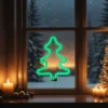 Northlight LED Christmas Tree Neon Lighted Decoration - 9.5" - Green -Festival GUEST 0aa23ca3 74aa 409b 988d d5c18a64fa7f
