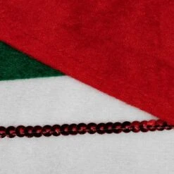 Northlight 18" Red And Green Velvet Sequin Stripe Christmas Stocking -Festival GUEST 0b20c407 c7ac 4b8c 817d d8752827b4f4