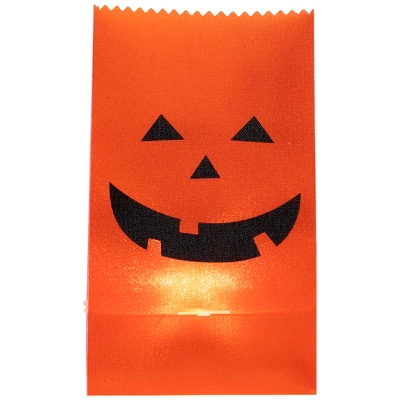Northlight Lighted Jack-O-Lantern Halloween Outdoor Luminary Pathway Markers - 9.5" - Set Of 3 5 Northlight Lighted Jack-O-Lantern Halloween Outdoor Luminary Pathway Markers - 9.5" - Set Of 3 - Image 3