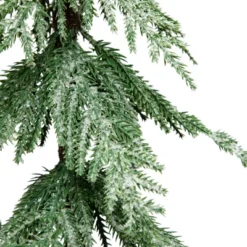 Northlight Mini Icy Pine Christmas Tree In Burlap Base - 24" - Unlit -Festival GUEST 0ff4019f ef76 4507 a965 5b4a7e935027