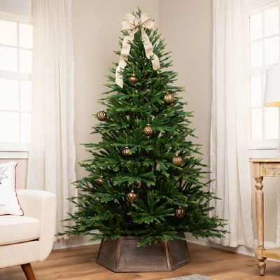 Northlight Real Touch™️ Two-Tone River Deer Pine Full Artificial Christmas Tree - 6.5' - Unlit 3 Northlight Real Touch™️ Two-Tone River Deer Pine Full Artificial Christmas Tree - 6.5' - Unlit