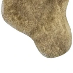 Northlight Faux Fur Christmas Stocking With Pom Poms - 20.5" - Beige And Brown 9 Northlight Faux Fur Christmas Stocking With Pom Poms - 20.5" - Beige And Brown -Festival GUEST 14ffb88a c749 4d09 9281 6c672192e9ea