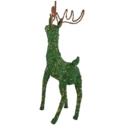 Northlight Lighted Commercial Standing Topiary Reindeer Outdoor Christmas Decoration - 6.5' - Warm White LED Lights -Festival GUEST 153e65ea e3f6 4166 9b60 4539edea56a9