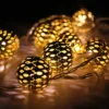 Northlight 10 B/O LED Warm White Rose Gold Metal Ball Christmas Lights - 6.25' Clear Wire -Festival GUEST 15528816 0265 4e5d 8c37 9a9efc0f0f34