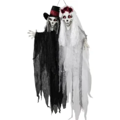 Northlight Lighted Skeleton Couple With Sound Halloween Decoration - 47" -Festival GUEST 16a603c5 25d6 4e57 bab9 3c3c7f4052ef