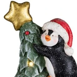 Northlight Lighted Gnome With Penguins Christmas Decoration -17" - Clear LED Lights 17 Northlight Lighted Gnome With Penguins Christmas Decoration -17" - Clear LED Lights -Festival GUEST 17d3b7d4 934b 4cbf 8a0f cfceeb7db97d