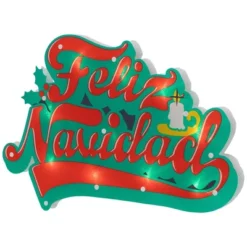 Northlight 18" Lighted 'Feliz Navidad' Christmas Window Silhouette -Festival GUEST 1b051ea9 f6a9 4a0d 835a 9d08c4fb9072