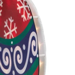 Northlight 19.5" Lighted Red Christmas Ornament Window Silhouette -Festival GUEST 1f745b8c e75d 43cb 8c1b ae7083f11adc