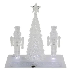 Northlight LED Lighted Icy Crystal Nutcracker And Christmas Tree Decoration - 9" - White Lights 11 Northlight LED Lighted Icy Crystal Nutcracker And Christmas Tree Decoration - 9" - White Lights -Festival GUEST 20457538 56ee 478b 9ace e75b39c39131