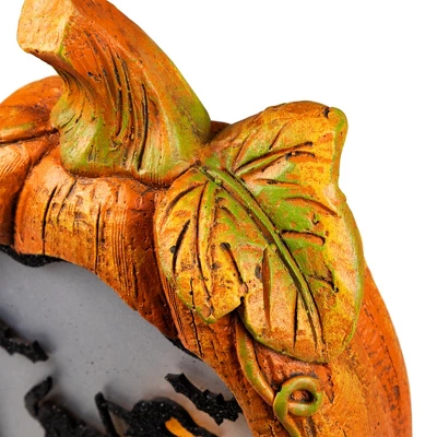 Northlight Witch Stirring Flickering Cauldron Scene Inside Pumpkin Halloween Decoration - 13" - LED Orange Light 9 Northlight Witch Stirring Flickering Cauldron Scene Inside Pumpkin Halloween Decoration - 13" - LED Orange Light - Image 7