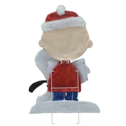 Northlight LED Lighted Peanuts Charlie Brown And Snoopy Caroling Outdoor Christmas Decoration - 32" -Festival GUEST 232792dc dabe 42be 8b51 11ba0ccc92ac