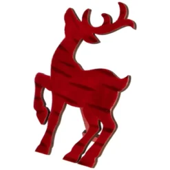 Northlight Glossy Standing Reindeer Christmas Decoration - 8" - Red -Festival GUEST 25975b98 89af 48cb 8335 643b9ff837f1