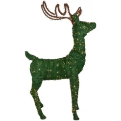 Northlight Lighted Commercial Standing Topiary Reindeer Outdoor Christmas Decoration - 6.5' - Warm White LED Lights -Festival GUEST 29751be0 09b3 45f6 bd09 4eb912911e8f