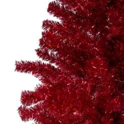 Northlight 6' Metallic Red Tinsel Artificial Christmas Tree - Unlit 8 Northlight 6' Metallic Red Tinsel Artificial Christmas Tree - Unlit -Festival GUEST 29888d96 8b38 47b9 adad f694e30ba60e