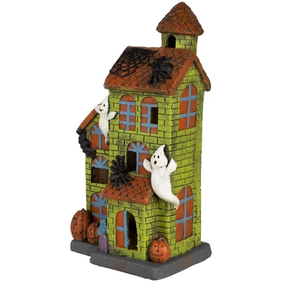 Northlight LED Lighted Ghostly Haunted House Halloween Decoration - 20" 6 Northlight LED Lighted Ghostly Haunted House Halloween Decoration - 20" - Image 4