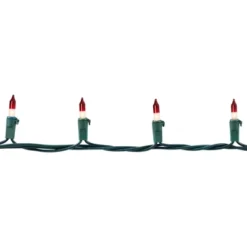 Northlight Mini Christmas Light Set - Clear With Red Tips - 10' Green Wire - 50ct 9 Northlight Mini Christmas Light Set - Clear With Red Tips - 10' Green Wire - 50ct -Festival GUEST 2a249027 60da 482e a885 301c84b74456 1