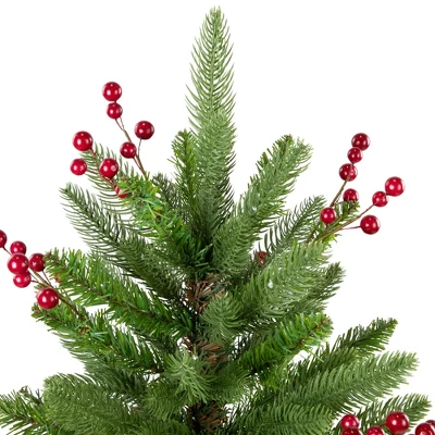 Northlight Real Touch™️ Potted Sarasota Pine Artificial Mini Christmas Tree - 24" - Unlit 8 Northlight Real Touch™️ Potted Sarasota Pine Artificial Mini Christmas Tree - 24" - Unlit - Image 6