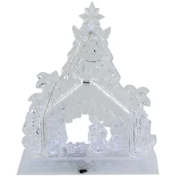 Northlight LED Lighted Nativity Scene In Stable Acrylic Christmas Decoration - 10.75" 11 Northlight LED Lighted Nativity Scene In Stable Acrylic Christmas Decoration - 10.75" -Festival GUEST 2b8ffa8e 6033 45b3 a60e ef47e2769569