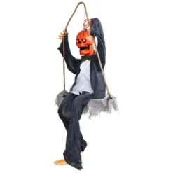 Northlight Animated Swinging Pumpkin Man Halloween Decoration - 30" -Festival GUEST 2b9dc1e6 1cbd 4253 98db 462da92472f4