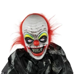 Northlight 5.5' Animated Standing Clown With Glowing Eyes Halloween Decoration -Festival GUEST 2be52635 66bf 4883 a42a ea694386573b