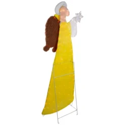 Northlight 72" Lighted 2D Yellow Chenille Angel Outdoor Christmas Decoration -Festival GUEST 2f98b370 1bbc 4fc4 be50 ad270aac7298