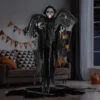 Northlight Animated Hanging Zombie Vampire With Lights And Sound Halloween Decoration - 5'