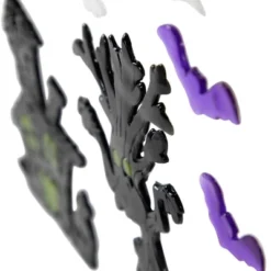 Northlight Set Of 4 Double Sided Halloween Gel Window Clings -Festival GUEST 302864bf d3bc 4153 b183 8a66df7e67cf