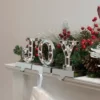 Northlight LED Lighted "JOY" Christmas Stocking Holder - 6.5" - Silver Finish - Set Of 3 -Festival GUEST 3075384d c6db 4fe4 91d7 a5a828369a19