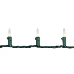 Northlight 10-Count Clear Mini Christmas Light Set - 3' Green Wire -Festival GUEST 31348642 c2e1 40e9 837d a6373e91c165