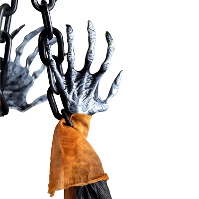 Northlight LED Lighted Sound Activated Clown Halloween Decoration - 46" 7 Northlight LED Lighted Sound Activated Clown Halloween Decoration - 46" - Image 5