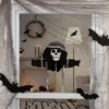 Northlight 10" Spooky Skeleton 3-D Halloween Window Decoration -Festival GUEST 36e475b1 e130 42f6 8135 e9a5adebc2d3