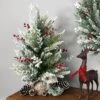 Northlight Flocked Balsam Pine Artificial Mini Christmas Tree In Burlap Base - 24" - Unlit -Festival GUEST 3aef5086 0888 4b0b 8e95 338de429986f