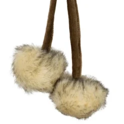 Northlight Faux Fur Christmas Stocking With Pom Poms - 20.5" - Beige And Brown 10 Northlight Faux Fur Christmas Stocking With Pom Poms - 20.5" - Beige And Brown -Festival GUEST 3d0eb59b 1386 4151 9aae 8bd60ee28265