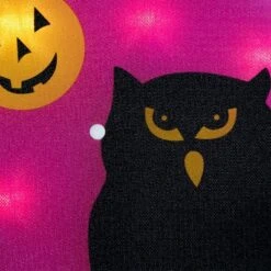 Northlight Lighted Owl And Jack O' Lantern Halloween Window Decoration - 13.75" -Festival GUEST 3dbc7de8 70ec 44c9 9564 bc31daf5755f