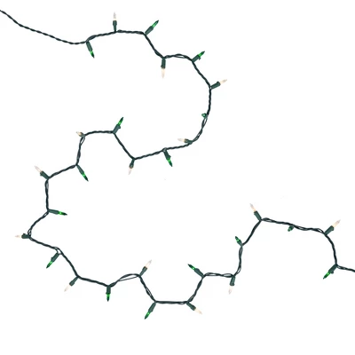 Northlight Mini Christmas Light Set - Green And Clear - 10' Green Wire - 50ct 8 Northlight Mini Christmas Light Set - Green And Clear - 10' Green Wire - 50ct - Image 6