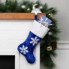 Northlight 20.5-Inch Royal Blue Velvet And White Snowflake Christmas Stocking -Festival GUEST 4589dfb3 d321 40b6 82cf f2709e997be3