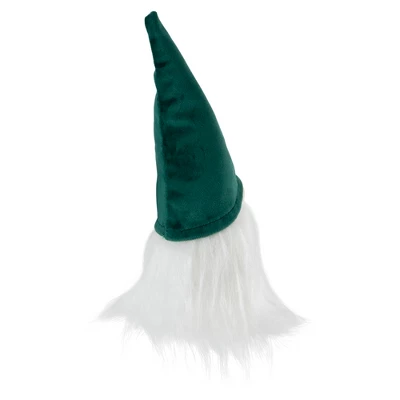 Northlight Pointy Hat Gnome Christmas Decoration - 8" - Dark Green And White 5 Northlight Pointy Hat Gnome Christmas Decoration - 8" - Dark Green And White - Image 3