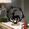 Northlight Star Bright Metal Reindeer Christmas Decoration - 12"