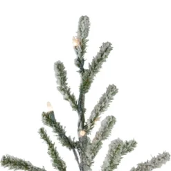 Northlight 5' Prelit Artificial Christmas Tree Flocked Alpine Twig - Warm White Lights -Festival GUEST 4f1072d4 bef2 4f84 8017 8566f491ad9d