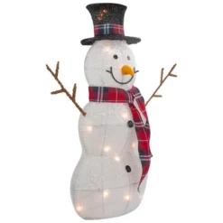 Northlight Lighted Tinsel Snowmen Family Christmas Yard Decorations - Clear Lights - Set Of 2 11 Northlight Lighted Tinsel Snowmen Family Christmas Yard Decorations - Clear Lights - Set Of 2 -Festival GUEST 4f8b7c2c 61e7 4eaa 8eee 5b28612e7177