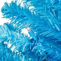 Northlight Pre-Lit Medium Artificial Pine Christmas Tree - 4' - Sky Blue - Clear Lights 10 Northlight Pre-Lit Medium Artificial Pine Christmas Tree - 4' - Sky Blue - Clear Lights -Festival GUEST 505f1c20 a87a 4cf3 9562 f98aae92dea1
