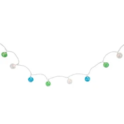 Northlight 10-Count Multicolor Globe Christmas Light Set, 6ft White Wire -Festival GUEST 53274dc5 9798 449b 81e9 242b2a72ca0f