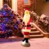 Northlight Lighted Blow Mold Santa Claus Outdoor Christmas Decoration - 59" 2 Northlight Lighted Blow Mold Santa Claus Outdoor Christmas Decoration - 59" -Festival GUEST 563893df aad3 4114 9ccd 86facb3cdd23